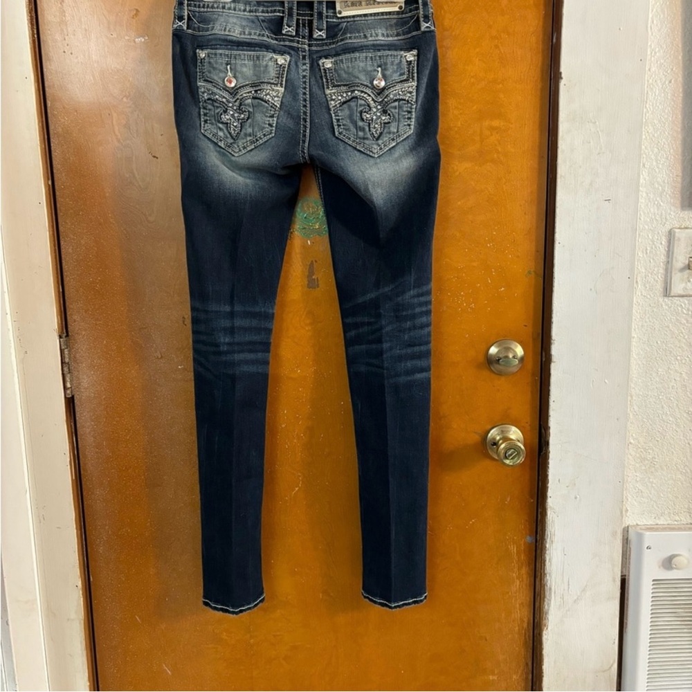 Rock Revival jeans. Size 28. Blue bling pockets - Picture 3 of 9